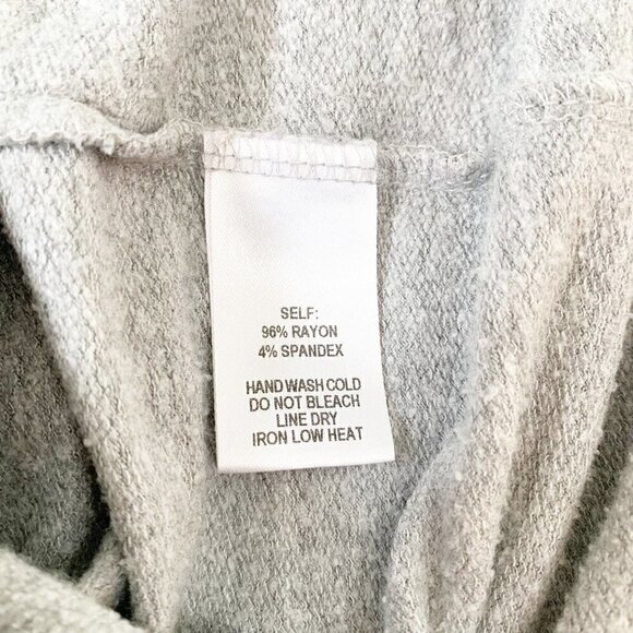 Lulu's gray long sleeve crewneck pullover sweatshirt dress - Medium - Picture 6 of 8